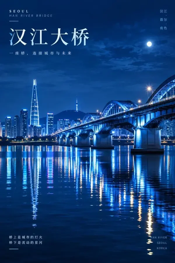 凌晨一点的汉江（2026）电影海报，日韩大片・都市 / 爱情